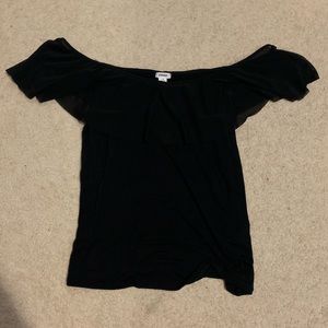 Off the Shoulder Garage top, Size L, never worn